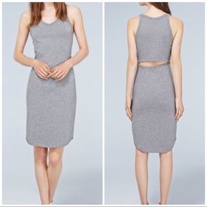 Wilfred Free Yasmin Cut-out Tank Midi Dress